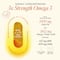 Wellbeing Nutrition Slow Triple Strength Omega 3 Fish Oil Capsules for Men and Women (60 Capsules)