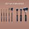 Bronson Makeup Everyday Essential Makeup Brush set for women (8 Pcs)