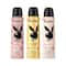 Playboy Women Deodorants Spray - (3Pcs)