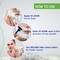 VI-JOHN Shaving Foam For Sensitive Skin With Vitamin E (Pack Of 3)
