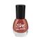 She Makeup Nail Enamel - 208 Berry Red (8ml)