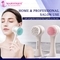 Majestique Face Exfoliator Deep Pore Cleaning Double Sided Face Cleanser Brush