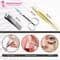 Majestique Compact Manicure Kit, Grooming Tools Scissors, Slanted Plucker, and Nail File - Multicolor