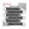 Majestique Ear Wax Removal Kit with a Small Cleaning Brush and Storage Box (6 pcs)