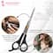 Majestique Multi Use Salon Scissor, Comfort Grip Sharp Scissors for Office Home - Multicolor