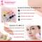 Majestique 3 Blender Box Blending Sponge Makeup Cosmetic Sponge (Color May Vary) (3Pcs)