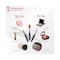 Majestique Supple Oval Makeup Brushes for Blending, Blush and Eye Shadow Brush (3 pcs)