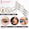 Majestique Makeup Brush Set - Liner Kit for Lip and Eye for Women, Girls - Color May Vary