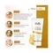 Globus Remedies Gold Peel Off Mask - (2 Pcs)