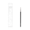 PAC Eyeliner Brush - 122 (1Pc)