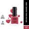 Faces Canada Ultime Pro Splash Mini Nail Enamel - Cherry Red 110 Glossy, Quick Drying (5 ml)