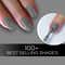 Faces Canada Ultime Pro Splash Mini Nail Enamel - Silver Frost 61 Glossy, Quick Drying (5 ml)