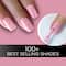 Faces Canada Ultime Pro Splash Mini Nail Enamel - Salmon Pink 126 Glossy, Quick Drying (5 ml)