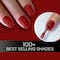 Faces Canada Ultime Pro Splash Mini Nail Enamel - Scarlet 115 Glossy, Quick Drying (5 ml)