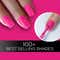 Faces Canada Ultime Pro Splash Mini Nail Enamel - Pink Flemenco 21 Glossy, Quick Drying (5 ml)