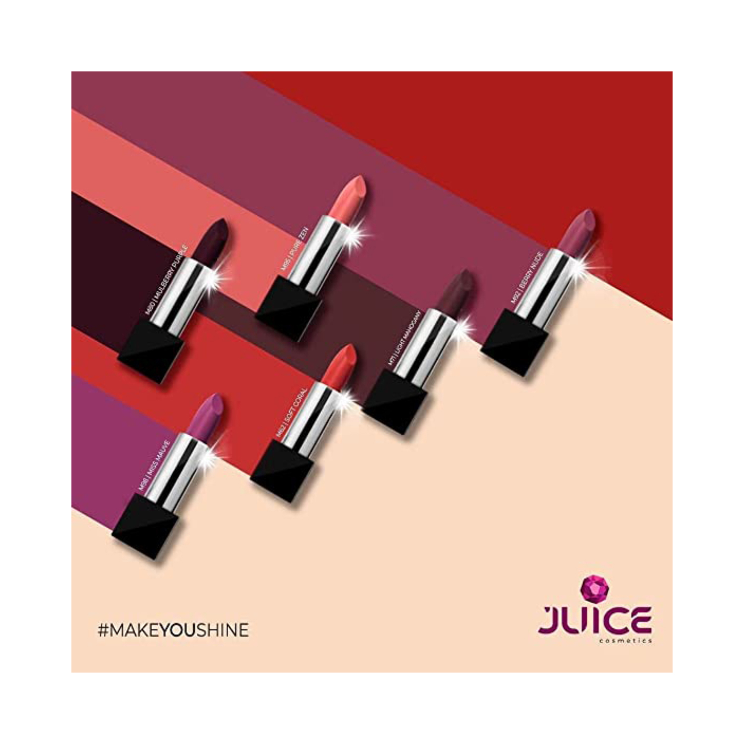 JUICE Richstick Lipstick - M-98 Miss Mauve (4g)