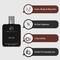 The Man Company Black EDT Perfume for Men - Pack of 2 (50 ml Each)
