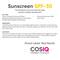 COSIQ Daily Use Sunscreen Serum SPF 30 PA++++ (100ml)