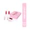 MyGlamm Popxo Makeup Mini Lip Kit - Left On Red (3Pcs)