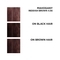 BBlunt Salon Secret High Shine Cream Hair Color - 4.56 Mahogany Reddish Brown (100g+8ml)