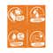 Fiama Peach And Avocado Moisturized Skin Gel Bar With Skin Conditioners - (3Pcs)