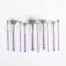 BH Cosmetics Hello Holo Brush Set With Bag (10Pcs)