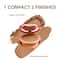 Lakme 9to5 Unreal Dual Cover Pressed Powder 2 In 1 Compact + Foundation - 38 Walnut (9 g)