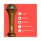 The Woman's Company Kansa Wand Body Massager (1Pc)