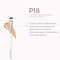 Praush Beauty Eyeshadow Application Flat Brush Medium - P18 (1Pc)