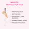 Praush Beauty Eyeshadow Application Flat Brush Medium - P18 (1Pc)