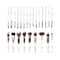 Praush Beauty 24 Pcs Professional Makeup Brush Set