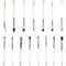 Praush Beauty 15 Pcs Professional Eye Blending Brush Set