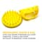 Alan Truman Scalp Sos Scalp Massage and Shampoo Brush - Yellow (1 Pc)