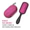 Alan Truman Knot No More Detangling and Hair Care Brush - Pink Hot Glare (1 Pc)