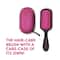 Alan Truman Knot No More Detangling and Hair Care Brush - Pink Hot Glare (1 Pc)