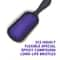 Alan Truman Knot No More Detangling and Hair Care Brush - Purple (1 Pc)