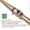 Alan Truman Gold Ceramic Wand - X-Large 38-25mm (1 Pc)