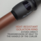 Alan Truman Tourmaline Ceramic Wand - XLarge