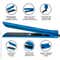 Alan Truman AT100 Tourmaline Ceramic Straightener - Blue (1 Pc)