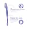 Zlade Summer Face And Eyebrow Razor With Protective Caps For Women (3Pcs)
