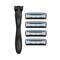 Zlade Hyperglide3 Advanced Shaving System For Men - (5Pcs) (1 Razor Handle + 4 Cartridges)