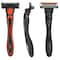 Zlade Hyperglide 5 Advanced Shaving System For Men - (5Pcs) (1 Razor Handle + 4 Cartridges)