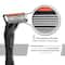 Zlade Hyperglide 5 Advanced Shaving System For Men - (5Pcs) (1 Razor Handle + 4 Cartridges)