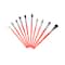 SUVA Beauty Essential Eye Neon Brush Set - (10Pcs)