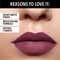 Blue Heaven Matte Me Intense Matte Lipstick - Ruby Red 311 (4 g)