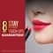 Faces Canada Long Stay 3-in-1 Matte Lipstick - Raging Red 10, 8HR Stay, Primer-Infused (2 g)