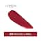 L'Oreal Paris Color Riche Moist Matte Lipstick - 315 Rouge Label (3.7g)