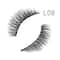 Bronson Professional Eyelash Set 3D False Long & Natural Eye Makeup L08 (10 Pair)