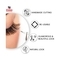 Bronson Professional Eyelash Set 3D False Long & Natural Eye Makeup L01 (10 Pair)