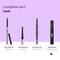 Plum Lash Drama 1-4-All Length + Curl + Volume + Definition Mascara - 01 Black (8ml)